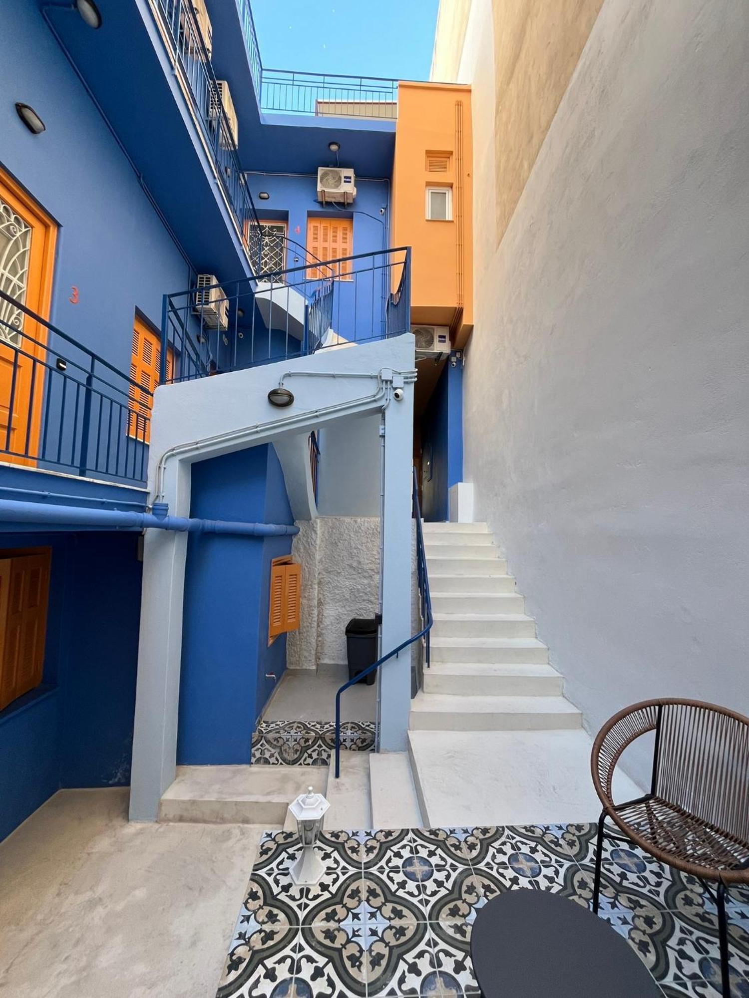 الشقق الفندقية The Blue House أثينا المظهر الخارجي الصورة