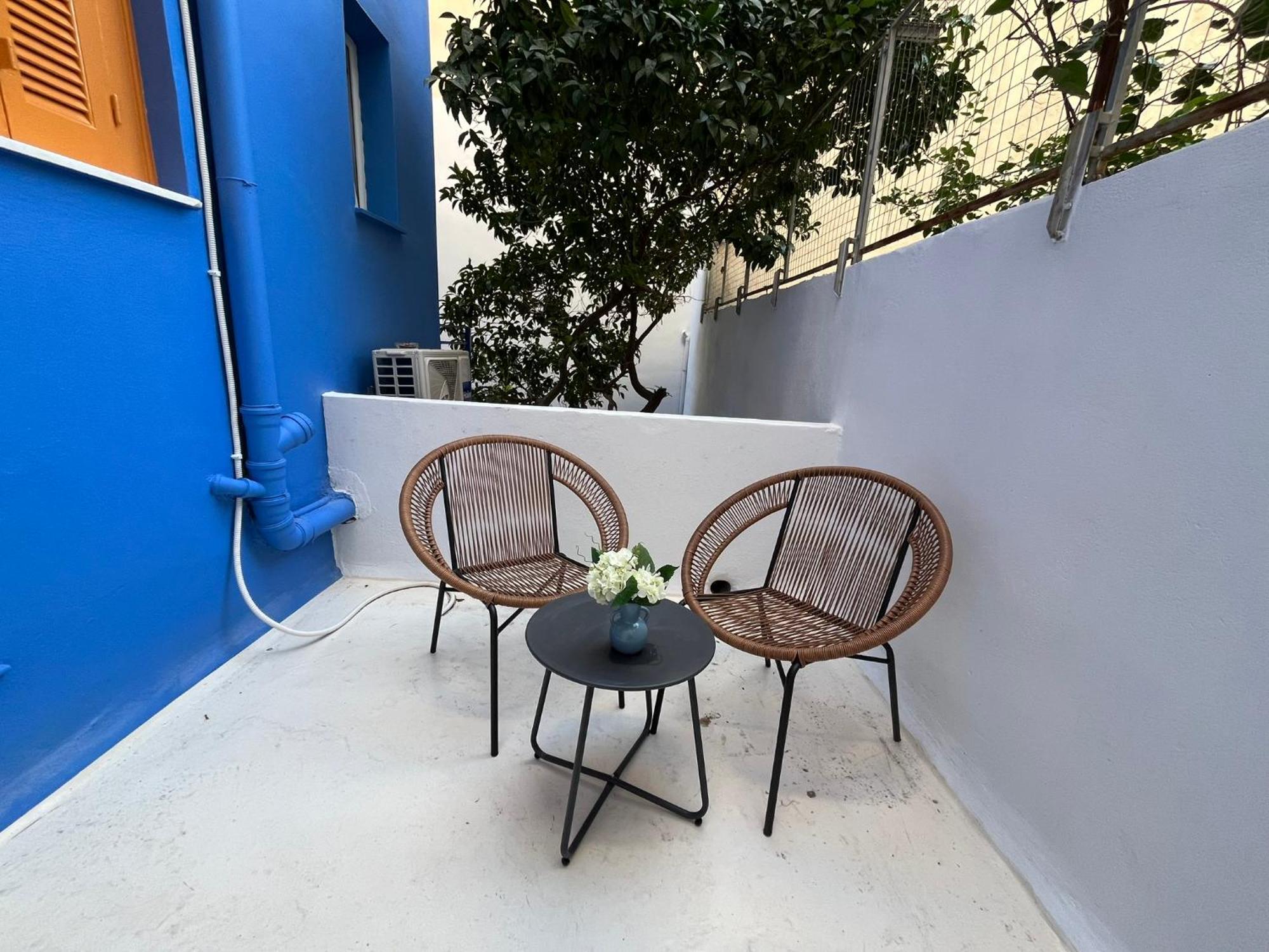 الشقق الفندقية The Blue House أثينا المظهر الخارجي الصورة